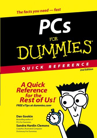 9780764519949: PCs for Dummies: Quick Reference