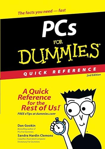 PCs for Dummies: Quick Reference (9780764519949) by Gookin, Dan; Clemons, Sandra Hadlin