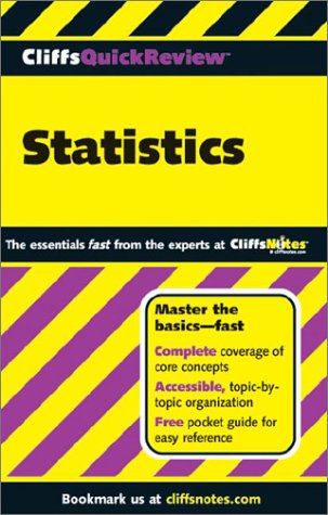 9780764523922: CliffsQuickReview Statistics