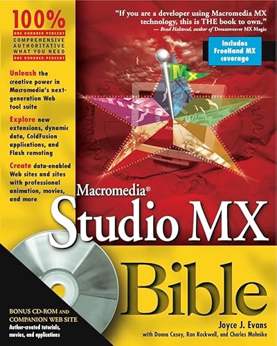 Stock image for Macromedia Studio MX Bible [With CDROM] for sale by ThriftBooks-Dallas