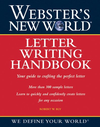 9780764525247: Webster's New World Letter Writing Handbook