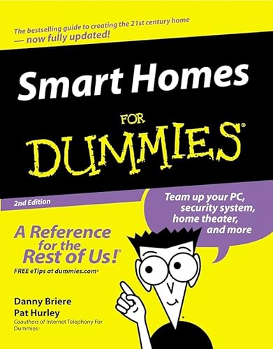 Beispielbild fr Smart Homes for Dummies zum Verkauf von Better World Books