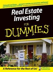 Stock image for Real Estate Investing For Dummies for sale by Wonder Book