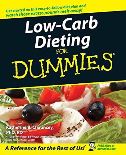 Beispielbild fr Low-Carb Dieting For Dummies zum Verkauf von Wonder Book