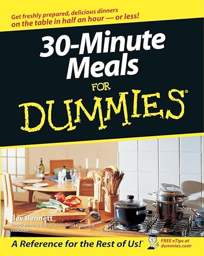 Imagen de archivo de 30-minute Meals for Dummies a la venta por knew_4_you