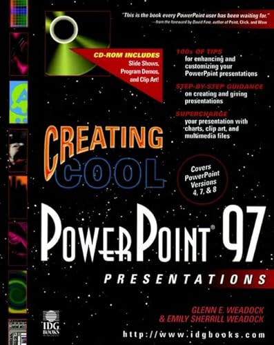 Stock image for Creating Cool PowerPoint? 97 Presentations for sale by Wonder Book