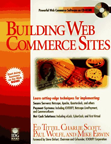 Imagen de archivo de Building Web Commerce Sites a la venta por Newsboy Books