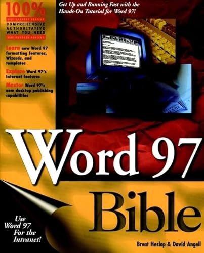 Stock image for Word 97 Bible for sale by BookHolders