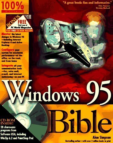 Windows 95 Bible (9780764530692) by Simpson, Alan