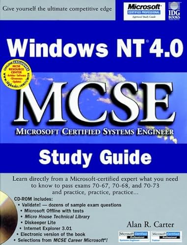 Windows NT? 4.0 MCSE Study Guide (9780764530876) by Carter, Alan R.