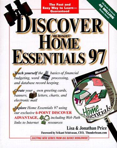 Stock image for Discover Microsoft Home Essentials 97 (Discover Series) for sale by dsmbooks