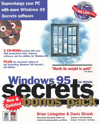 Windows 95 Secrets, 4e Bonus Pack (4 CD-ROMs) (9780764531224) by Livingston, Brian