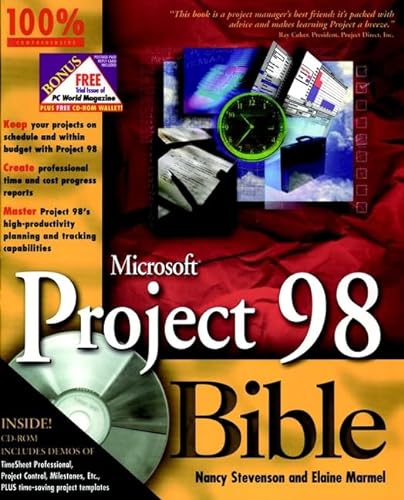 Microsoft Project 98 Bible (9780764531552) by Stevenson, Nancy; Marmel, Elaine