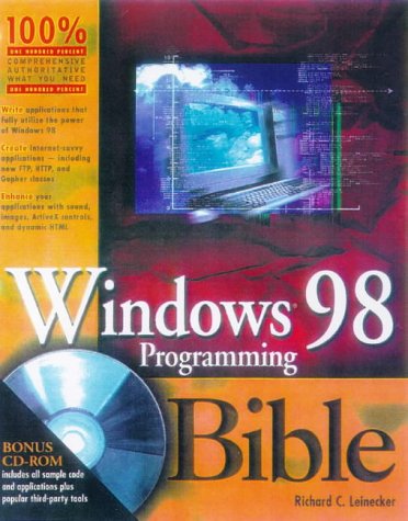 Imagen de archivo de Windows 98 Programming Bible a la venta por HPB-Red