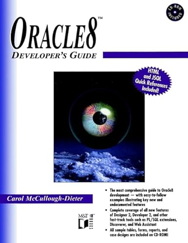 Oracle8 Developer's Guide (9780764531972) by McCullough-Dieter, Carol