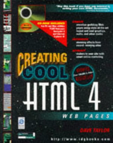 Stock image for Creating Cool Html 4 Web Pages for sale by Thomas F. Pesce'