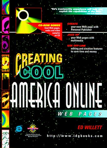 Stock image for Creating Cool America Online Web Pages for sale by Better World Books: West
