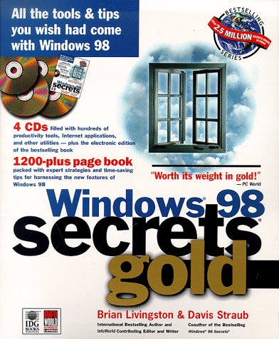 Windows 98 Secrets Gold: Wrapped (9780764532085) by Livingston, Brian; Straub, Davis