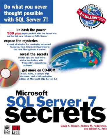 Imagen de archivo de Microsoft SQL Server 7 Secrets a la venta por HPB-Red