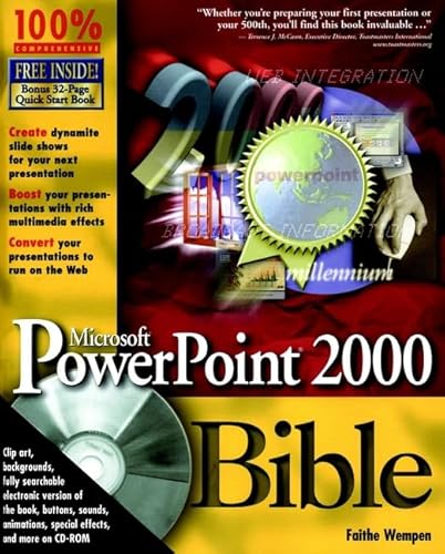 Microsoft PowerPoint 2000 Bible (9780764532528) by Wempen, Faithe