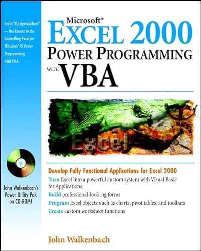 Beispielbild fr Microsoft Excel 2000 Power Programming with VBA zum Verkauf von Half Price Books Inc.