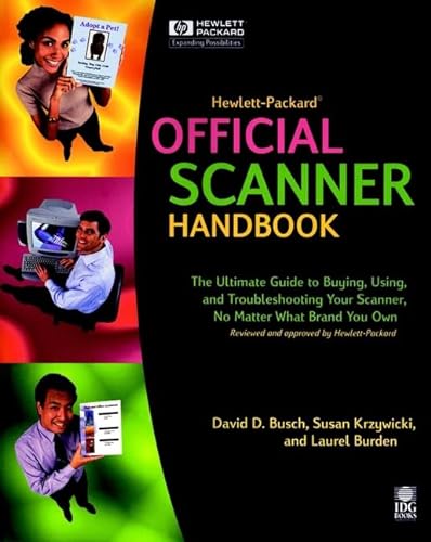 Beispielbild fr Hewlett-Packard? Official Scanner Handbook zum Verkauf von More Than Words