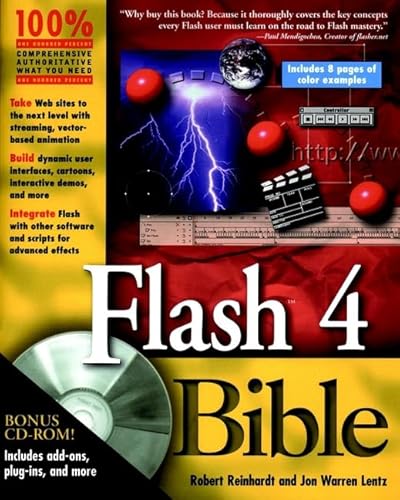 Beispielbild fr Flash 4 Bible [With CDROM] zum Verkauf von ThriftBooks-Dallas