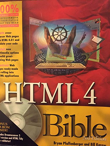 Imagen de archivo de HTML 4 Bible a la venta por Better World Books
