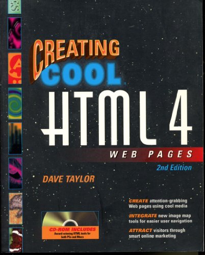 Beispielbild fr Creating Cool HTML 4 Web Pages zum Verkauf von Wonder Book