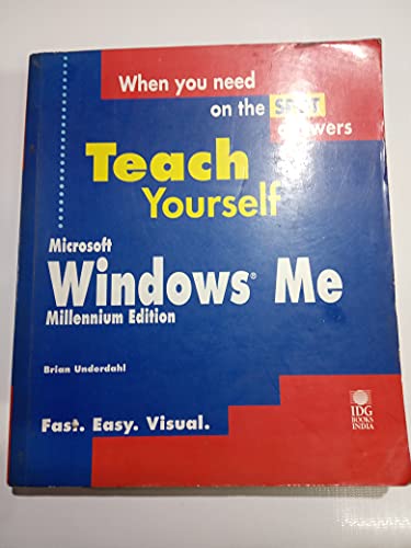 9780764534881: Teach Yourself Microsoft Windows