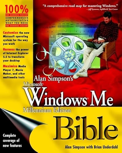 Imagen de archivo de Alan Simpson's Microsoft's Windows Millennium Edition Bible a la venta por Better World Books: West