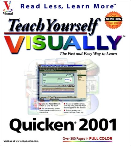 Teach Yourself Quicken 2001 VISUALLY (9780764535260) by Marmel, Elaine; MaranGraphics