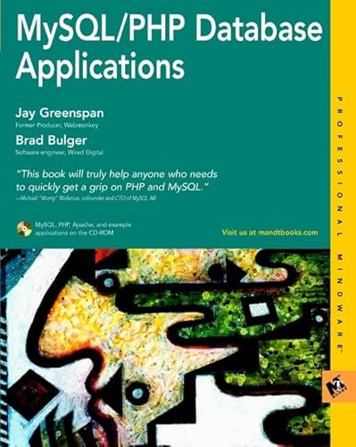 9780764535376: Mysql/Php Database Applications