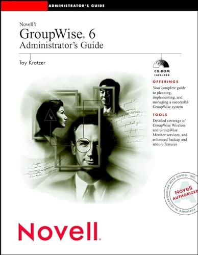 Stock image for Novell's GroupWise 6 Administrator's Guide for sale by Wonder Book