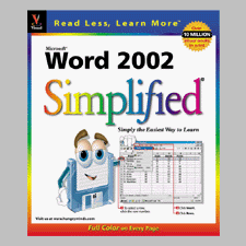 9780764535888: Word 2002 Simplified (Visual Read Less, Learn More)