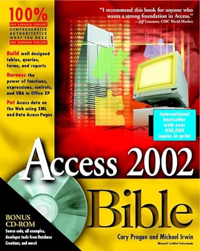 Stock image for Access 2002 Bible for sale by Better World Books