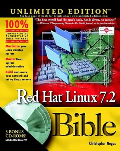 Imagen de archivo de Red Hat Linux 7.2 Bible a la venta por Wonder Book