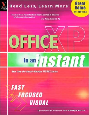 Beispielbild fr Office XP in an Instant zum Verkauf von WorldofBooks