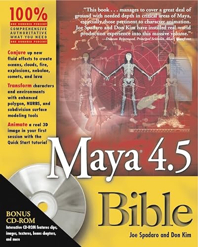 Stock image for Maya 4.5 Bible for sale by HPB-Red