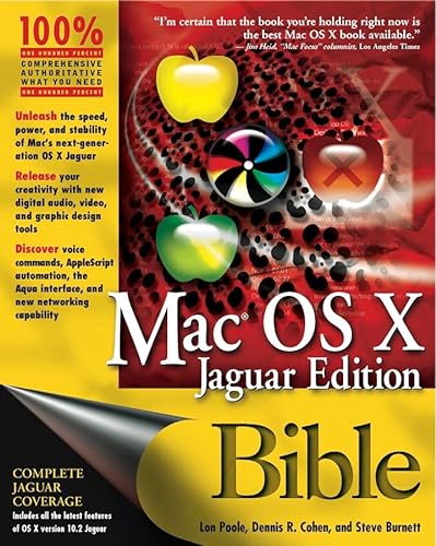 Stock image for Mac OS X Bible, Jaguar Edition for sale by Idaho Youth Ranch Books