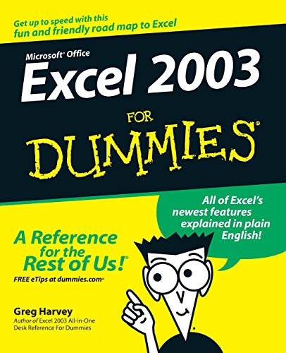 Excel 2003 For Dummies (9780764537561) by Harvey, Greg