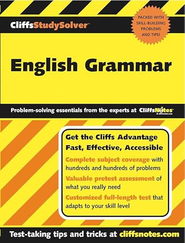 Stock image for CliffsStudySolver English Grammar for sale by Wonder Book