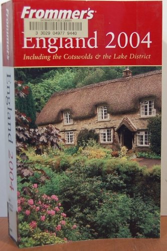 9780764538162: Frommer's England 2004 Including the Cotswolds and the Lake District