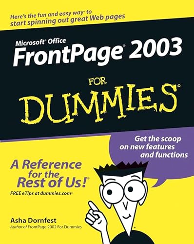 Stock image for Front Page 2003 For Dummies for sale by SecondSale