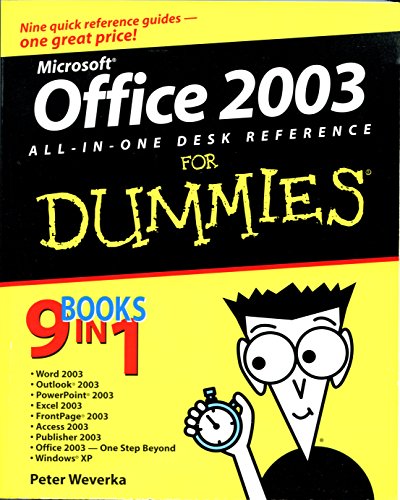 9780764538834: Office 2003 All-in-one Desk Reference for Dummies