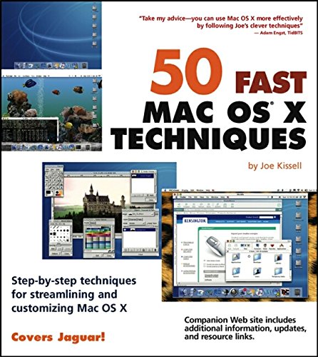 Beispielbild fr 50 Fast Mac OS® X Techniques (50 Fast Techniques Series) zum Verkauf von WorldofBooks