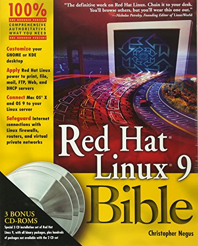 9780764539381: Red Hat Linux 9 Bible