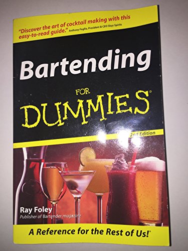 Imagen de archivo de Bartending For Dummies a la venta por Austin Goodwill 1101