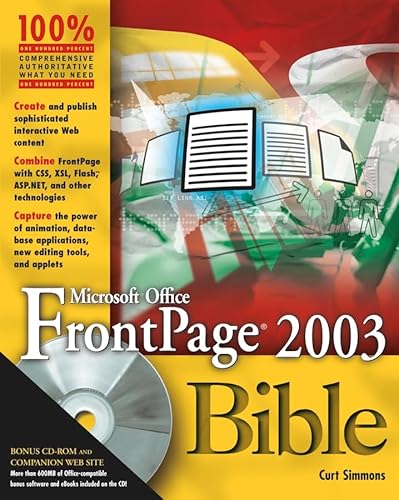 Imagen de archivo de Microsoft Office FrontPage 2003 Bible a la venta por WorldofBooks