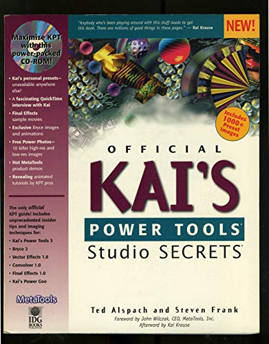 Imagen de archivo de Official Kai's Power Tools Studio Secrets a la venta por Better World Books
